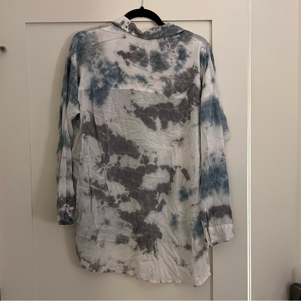 Splendid High Low Button Down Blouse! - image 3